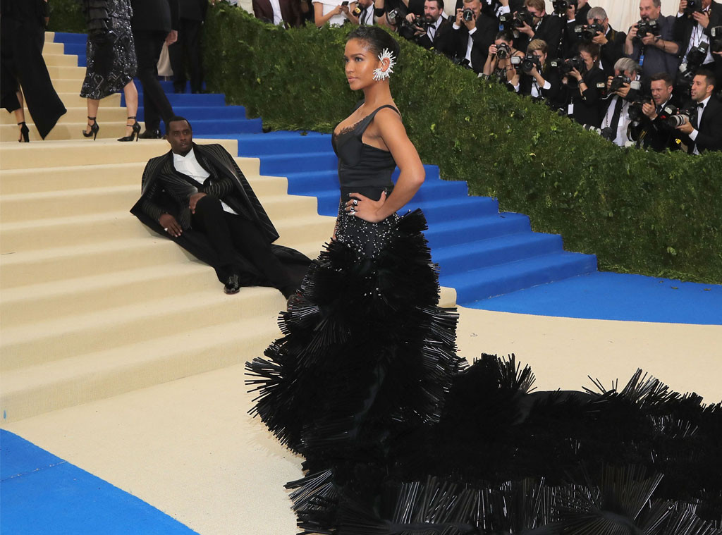 Sean Diddy Combs, Cassie, Inside Met Gala 2017